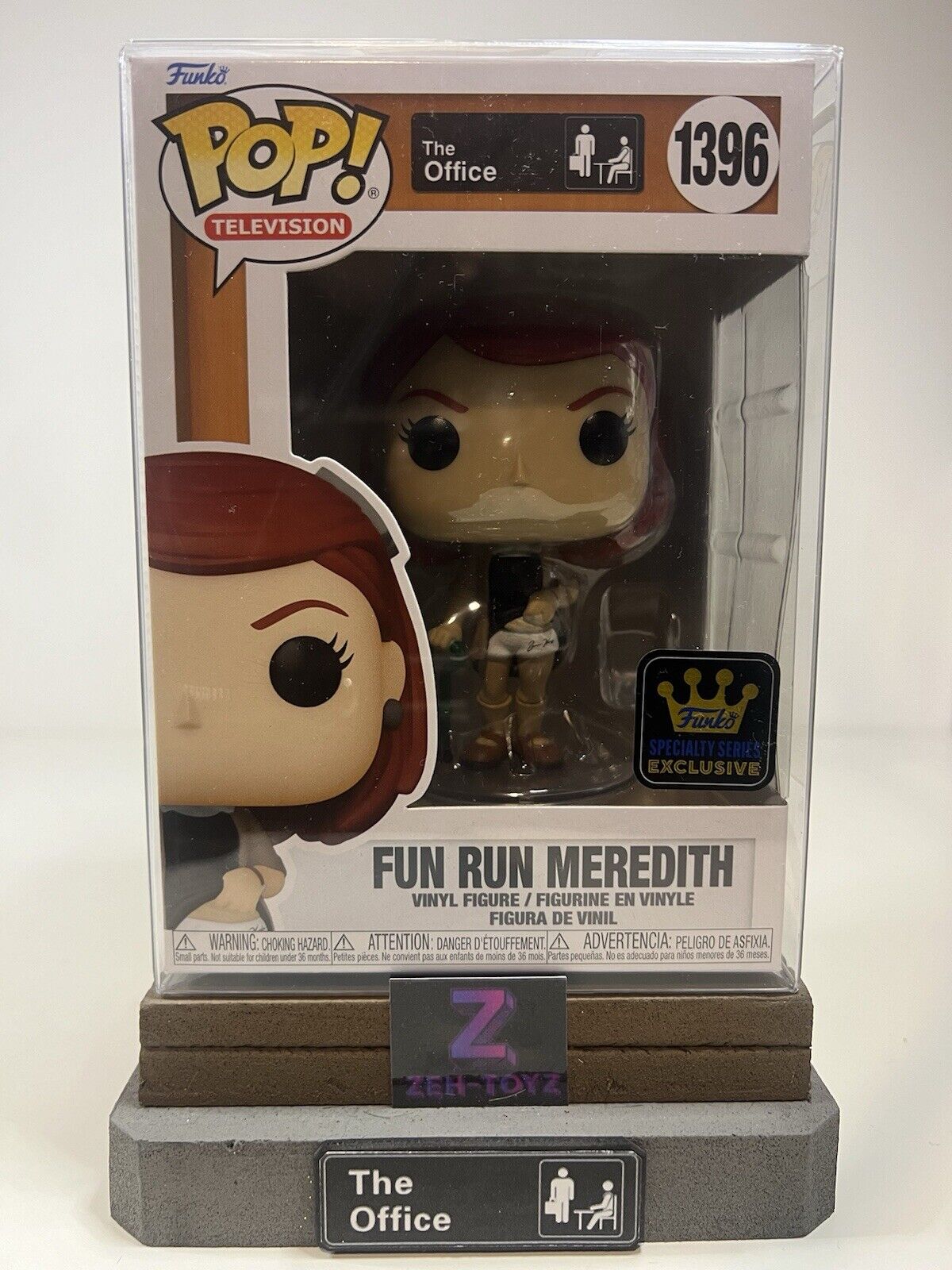 FUNKO POP! Television The Office Fun Run Meredith #1396 Exclusive