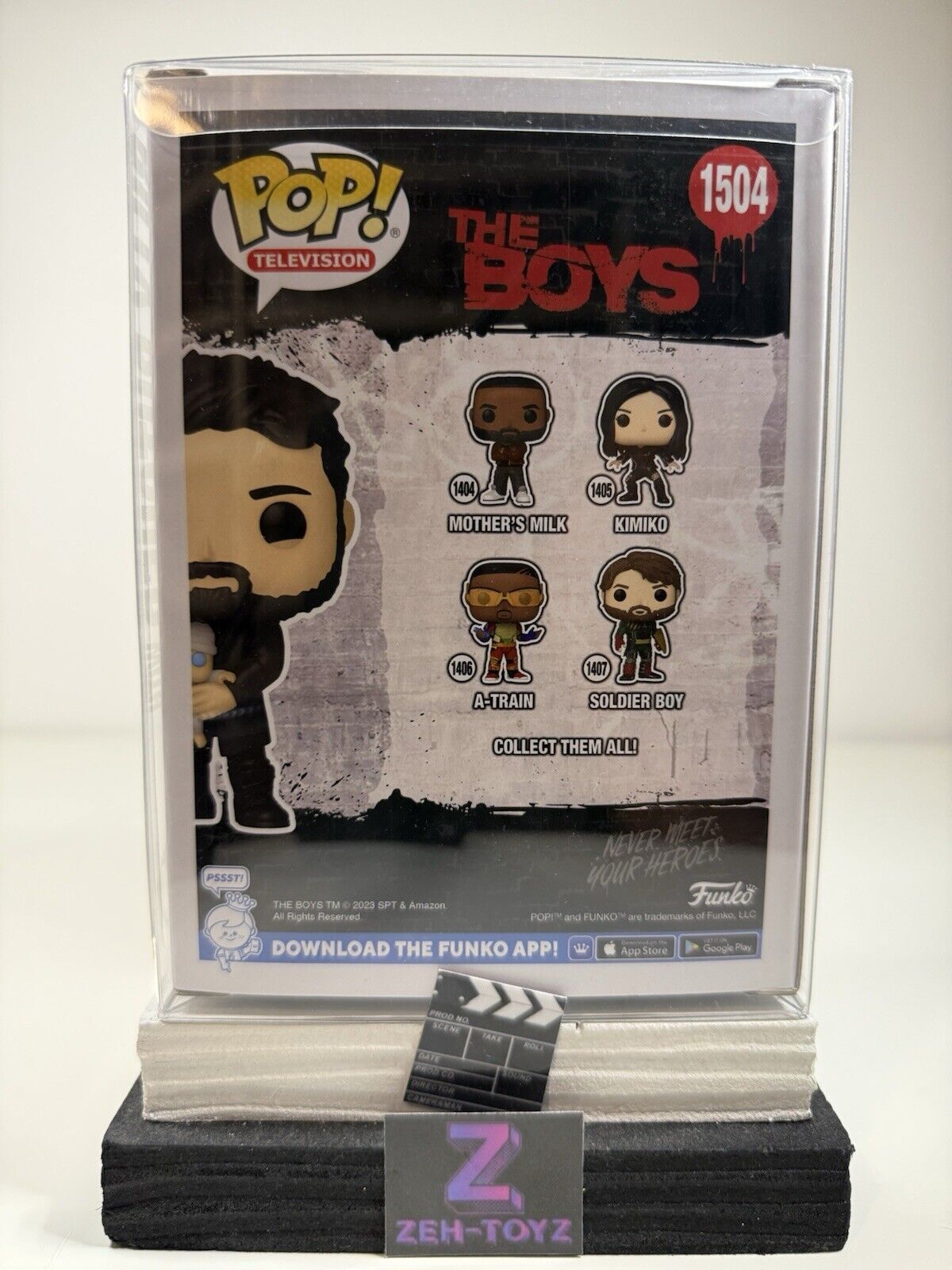 FUNKO POP! Television The Boys Billy Butcher With Laser Baby #1504 Exclusive