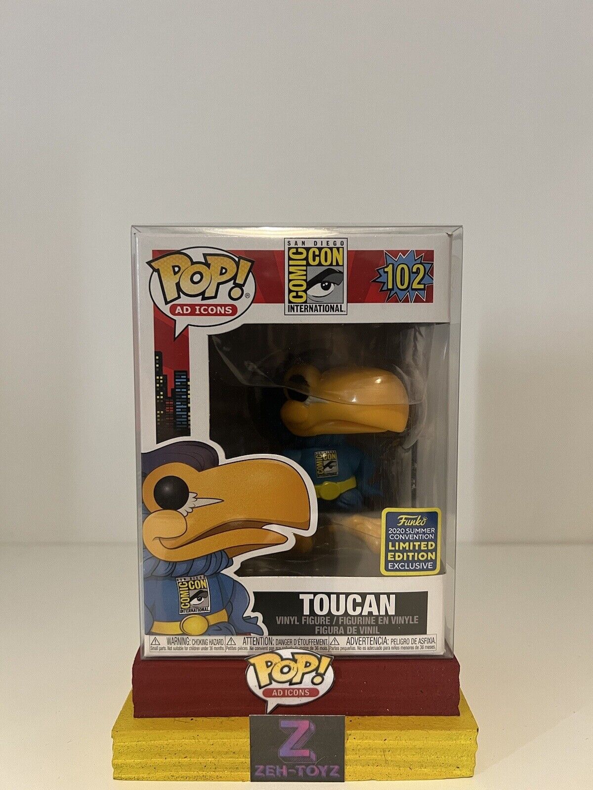 FUNKO POP! Ad Icons San-Diego Comic-Con Toucan Sam #102