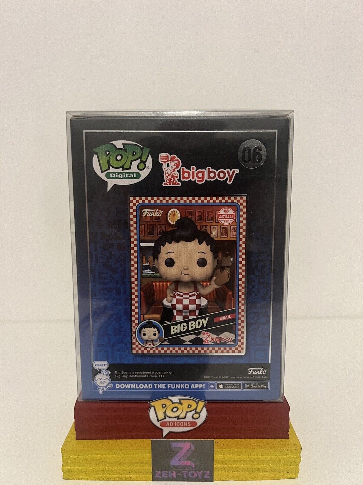 FUNKO POP! Ad Icons Big Boy Burger Big Boy #06 Digital 999 Pcs