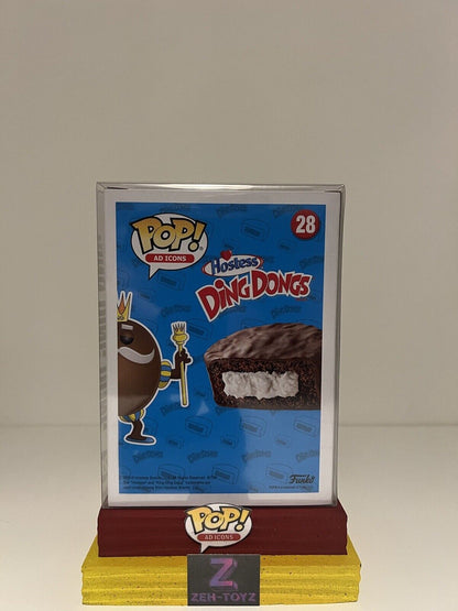 FUNKO POP! Ad Icons Hostess Ding Dongs King Ding Dong #28 Funko Shop Exclusive