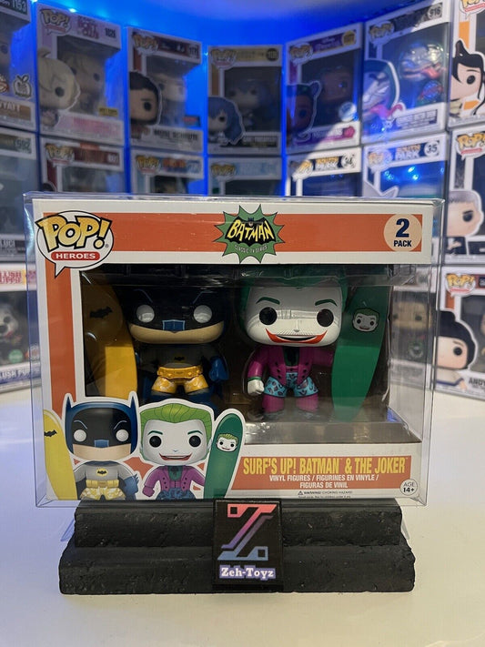 FUNKO POP! DC Heroes Batman Classic Surf's Up Batman & The Joker 2 Pack