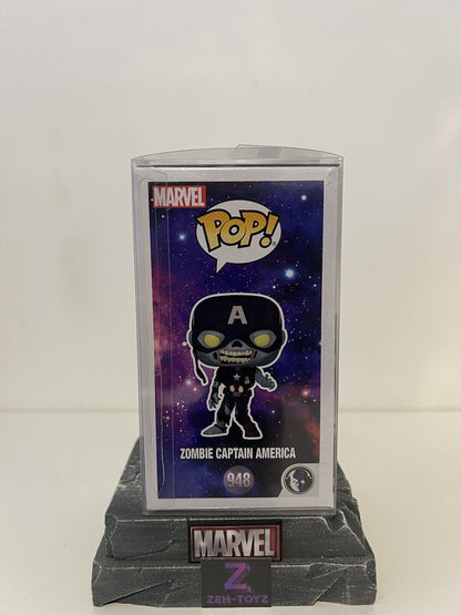 FUNKO POP! Marvel What If...? Zombie Captain America #948 Funko Exclusive