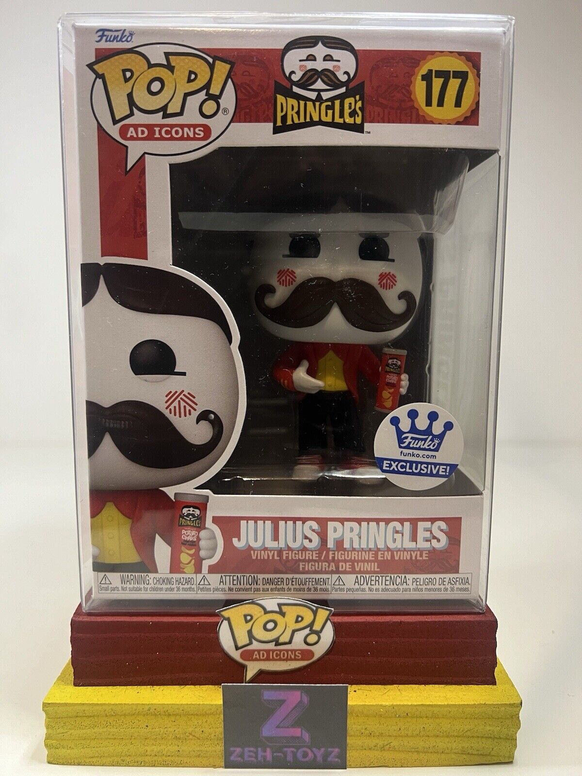 FUNKO POP! Ad Icons Julius Pringles #177 Exclusive