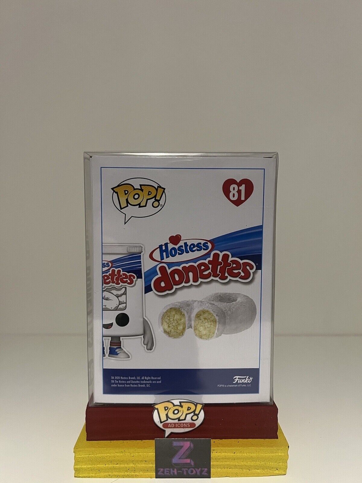 FUNKO POP! Ad Icons Hostess Donettes Powdered Donettes #81 Diamond Collection