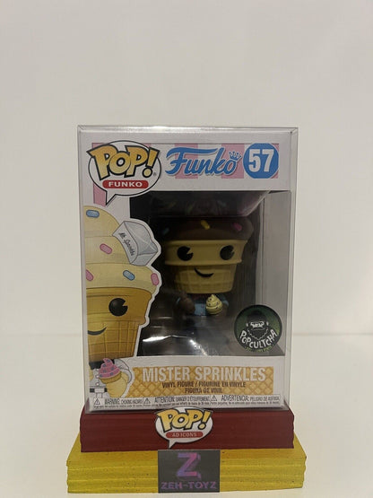 FUNKO POP! Funko Food Mister Sprinkles Chocolate #57 Exclusive