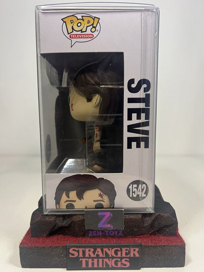 FUNKO POP! Television Tv Stranger Things Steve #1542 Special Edition (2)