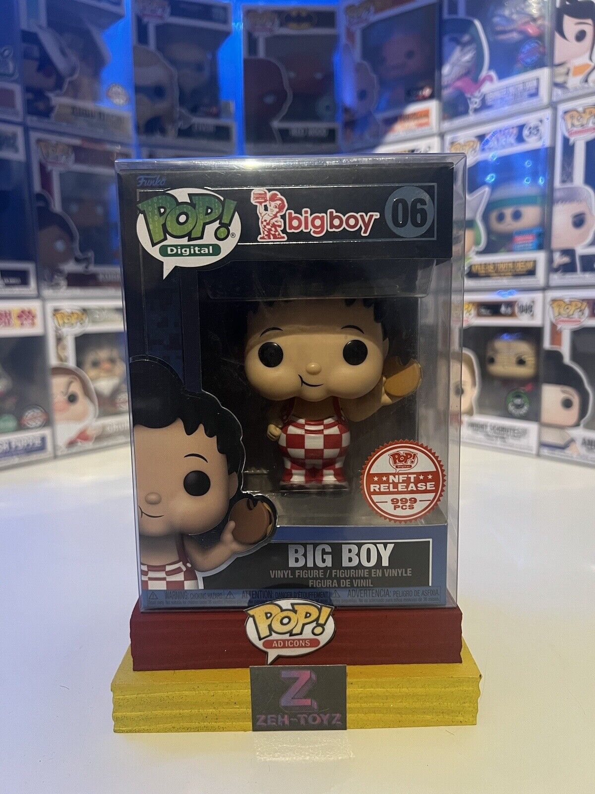 FUNKO POP! Digital Ad Icons Bobs Big Boy 999pcs #06