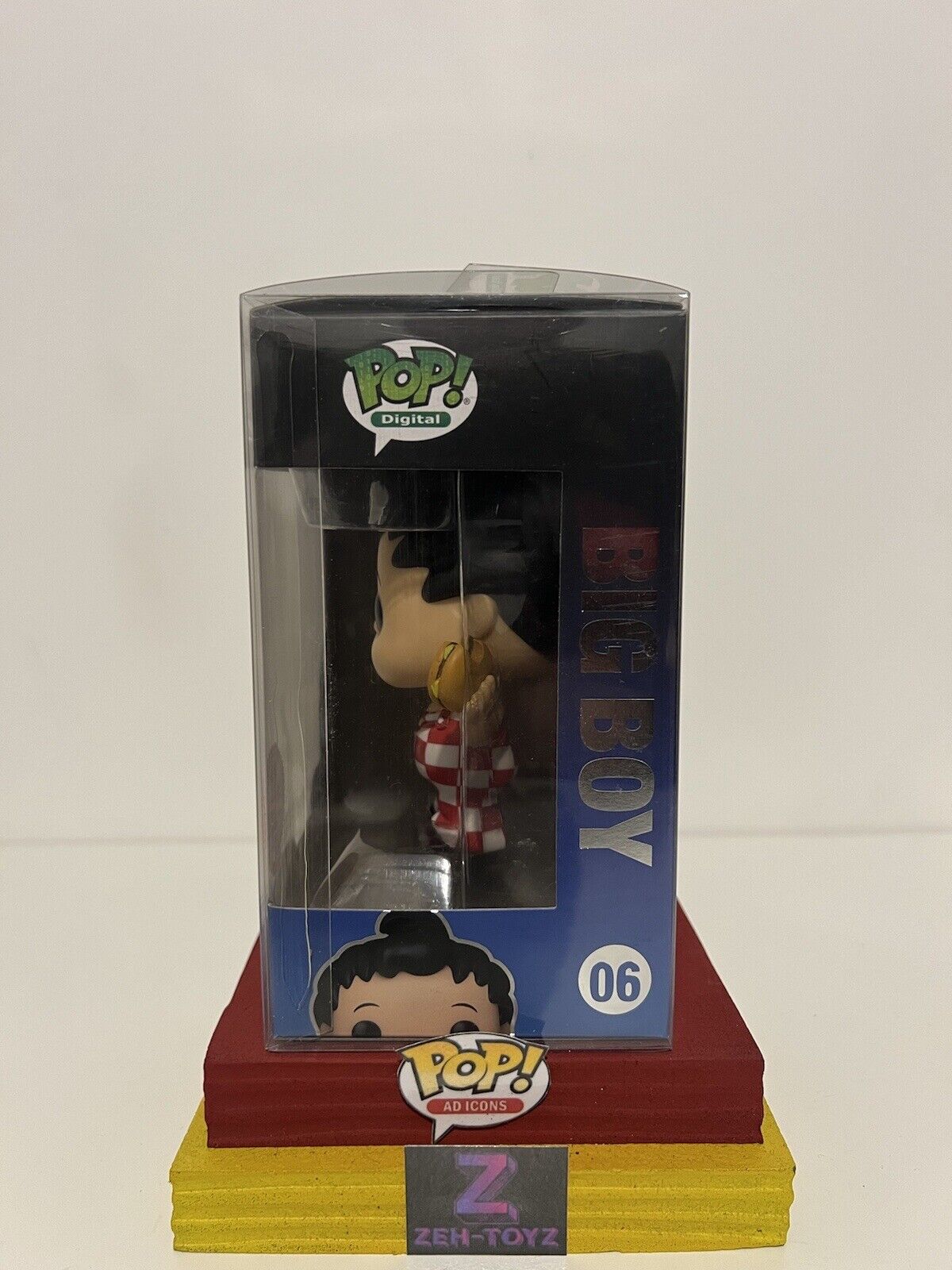 FUNKO POP! Ad Icons Big Boy Burger Big Boy #06 Digital 999 Pcs (2)