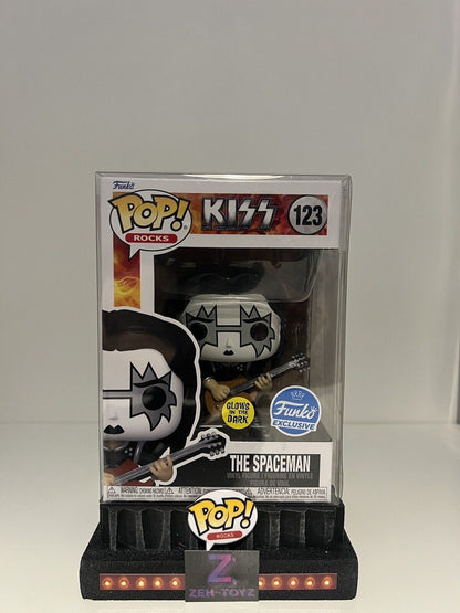 FUNKO POP! Music Pop Rocks Kiss The Spaceman #123 Glow In The Dark (2)