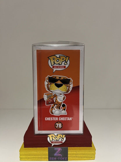 FUNKO POP Ad Icons Cheetos Chester Cheetah #78 Hollywood Exclusive