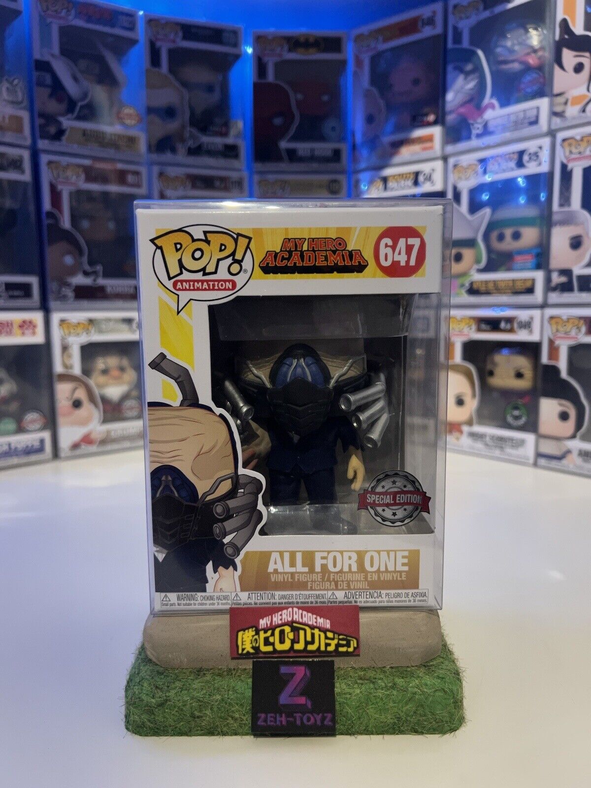 FUNKO POP! Anime My Hero Academia All For One #647 Special Edition