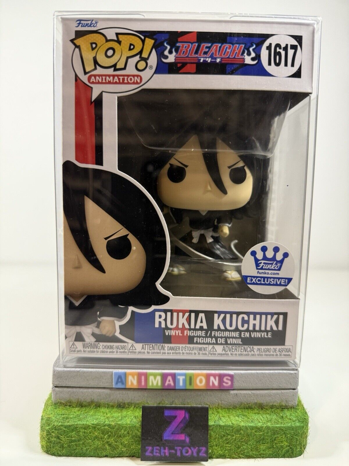 FUNKO POP! Anime Animation Bleach Rukia Kuchiki #1617 Funko Exclusive