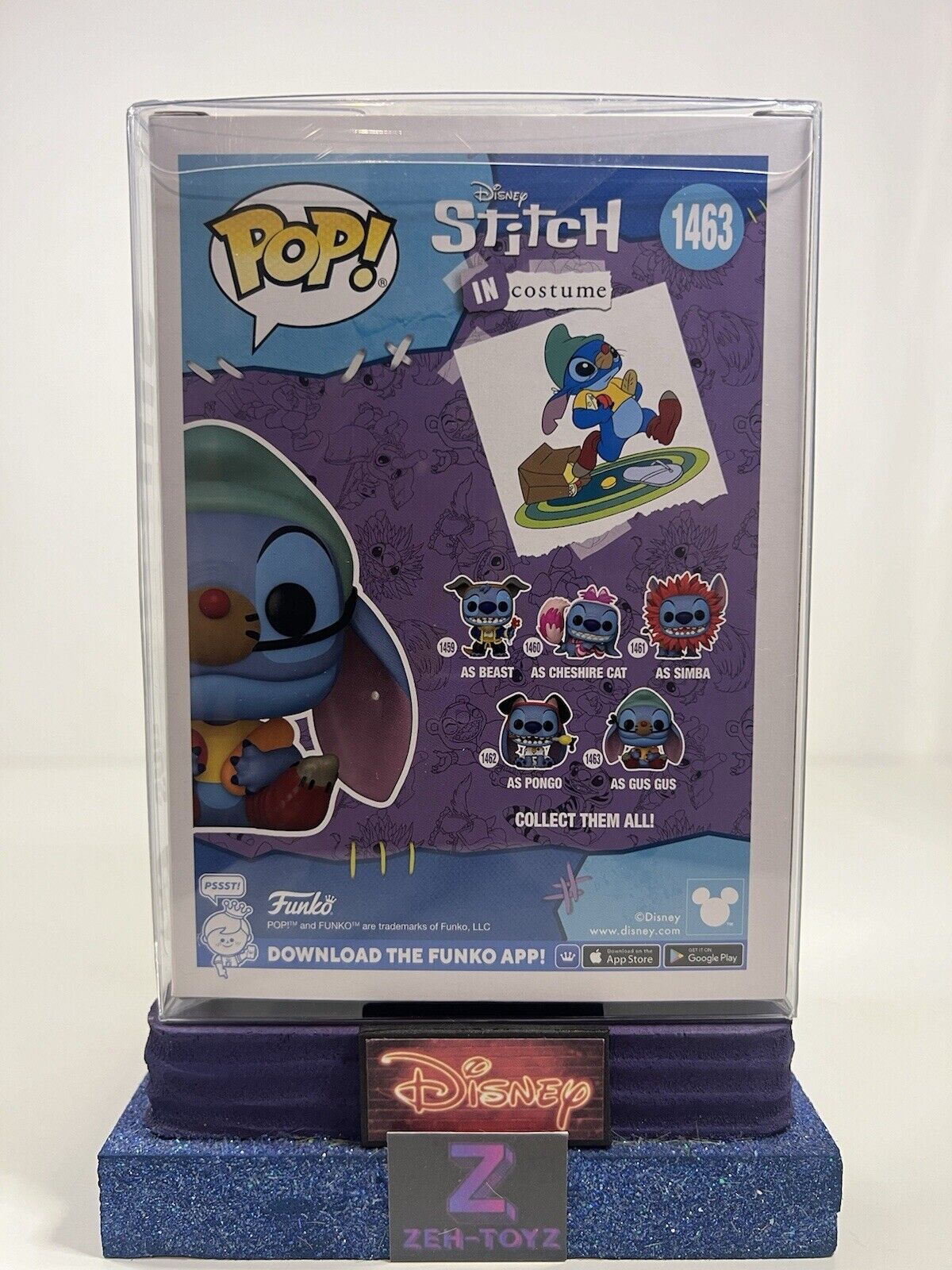 FUNKO POP! Animation Disney Lilo & Stitch - Stitch As Gus Gus #1463