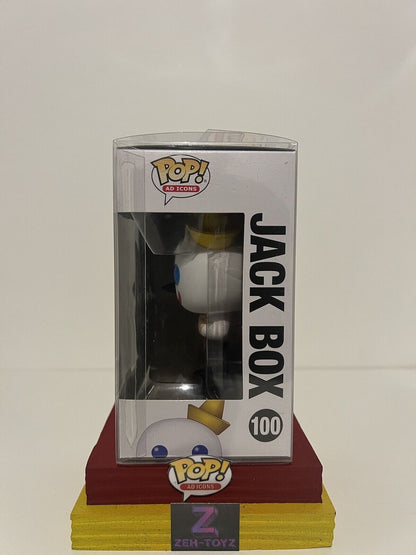 FUNKO POP! Ad Icons Jack In The Box Jack Box #100 Convention Exclusive