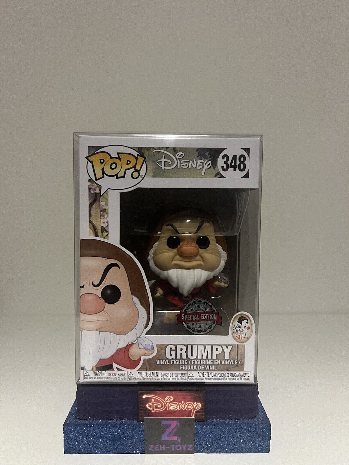 FUNKO POP! Disney Snow White And The Seven Dwarves #348 Special Edition