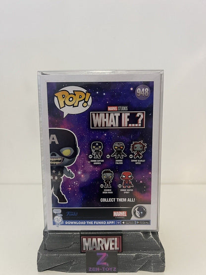 FUNKO POP! VINYL - MARVEL - ZOMBIE CAPTAIN AMERICA #948 - FUNKO EXCLUSIVE