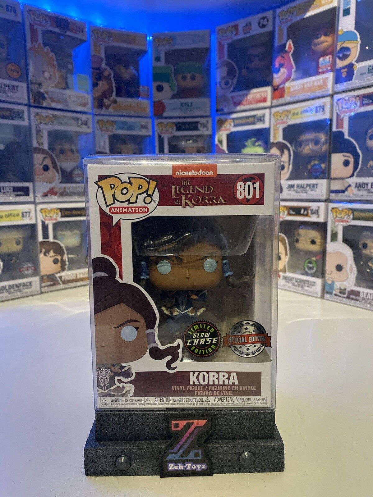 FUNKO POP! VINYL - NICKELODEON - THE LEGEND OF KORRA - KORRA #801 - CHASE