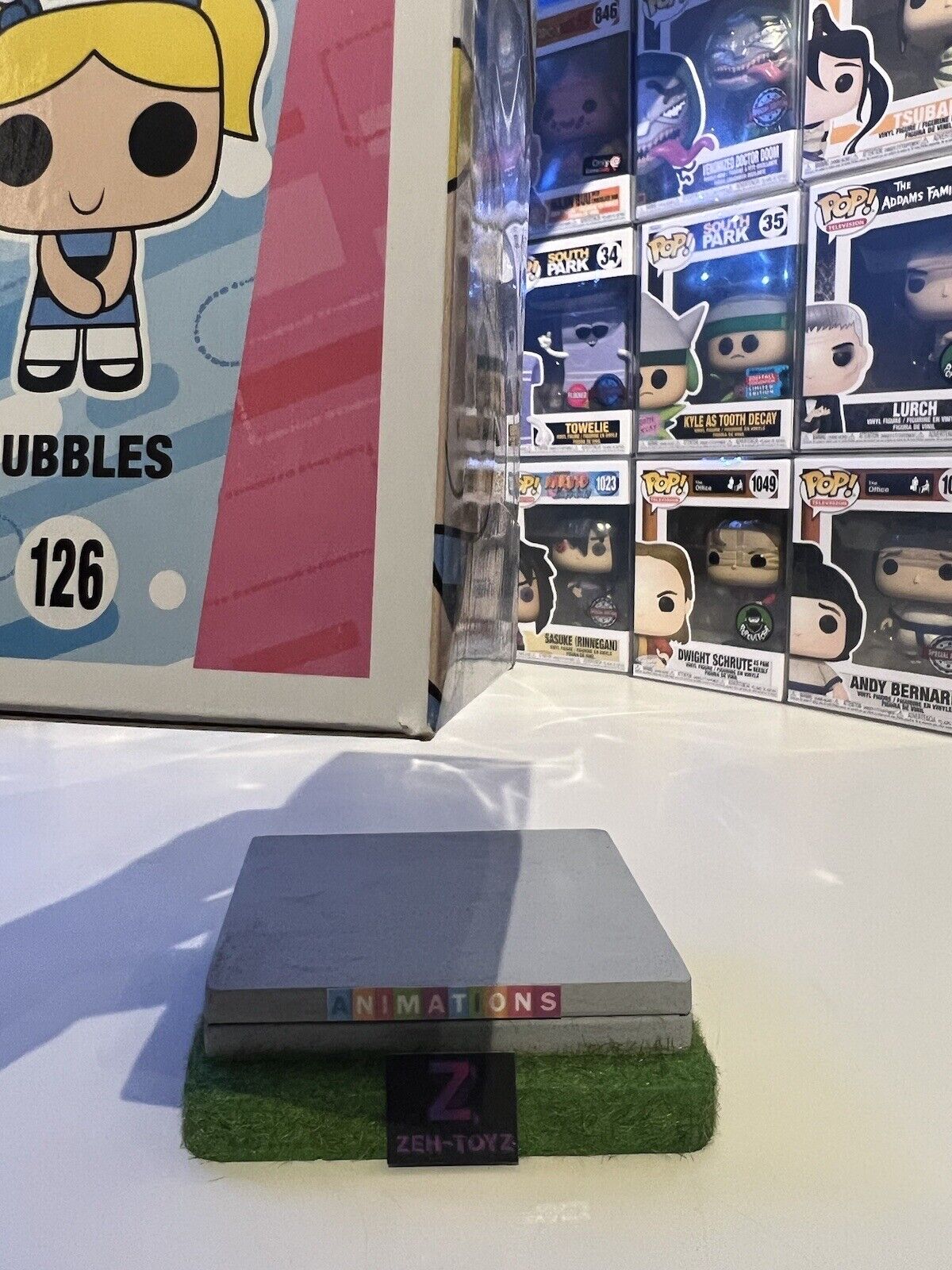 FUNKO POP! Animation Television TV Powerpuff Girls Bubbles #126 2016 Convention