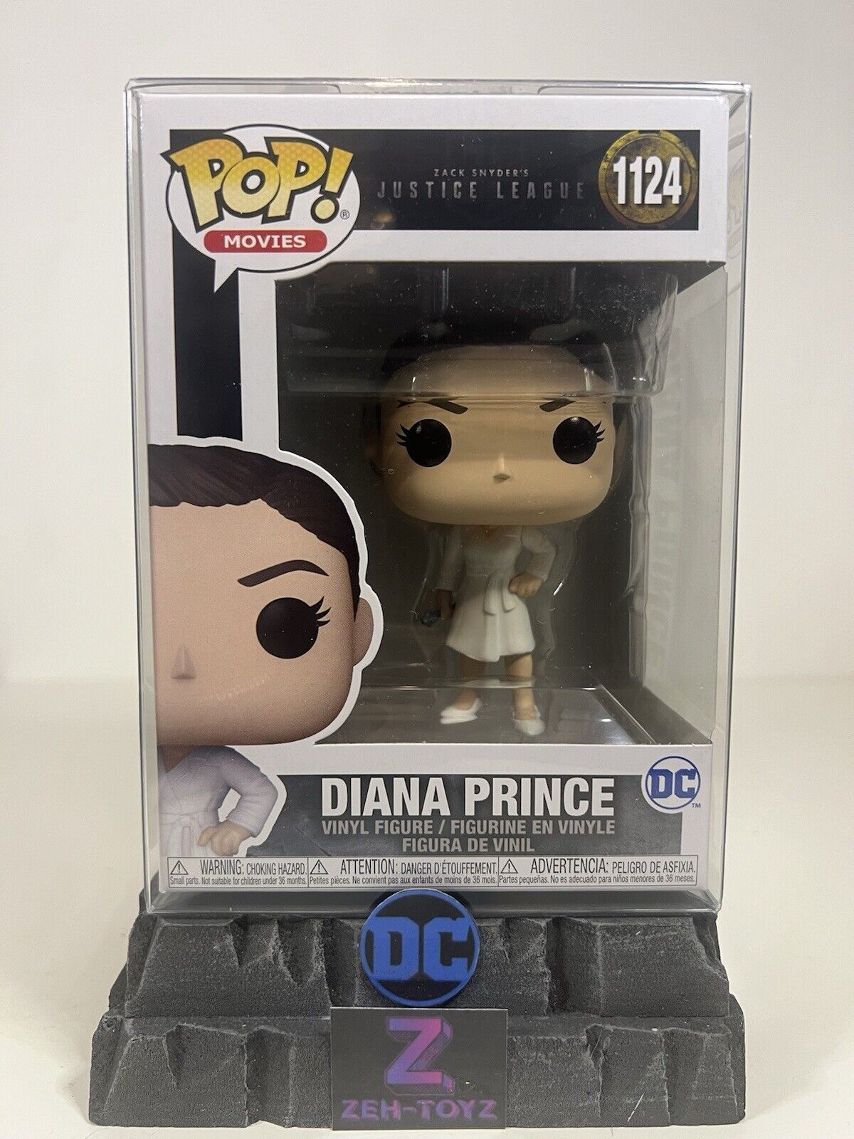 FUNKO POP! DC Universe Movies Justice League Diana Prince #1124