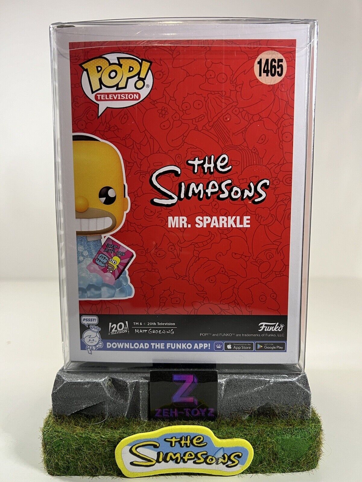 FUNKO POP! Television The Simpsons Homer Simpson Mr Sparkle #1465 Diamond (2)