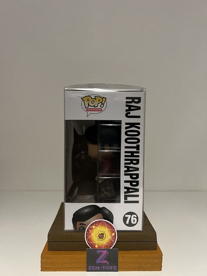 FUNKO POP! Television The Big Bang Raj Koothrappali #76 1000pcs Limited Edition