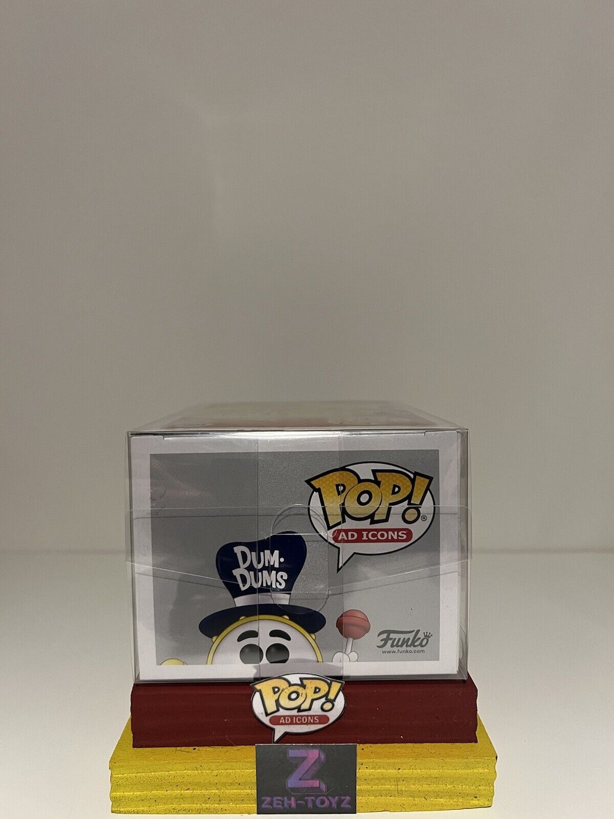 FUNKO POP Ad Icons Dum-Dums Drum Man #105 Convention Exclusive