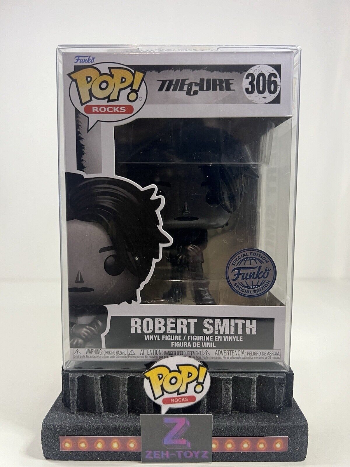 FUNKO POP! Music Pop Rocks The Cure Robert Smith #306 Special Edition