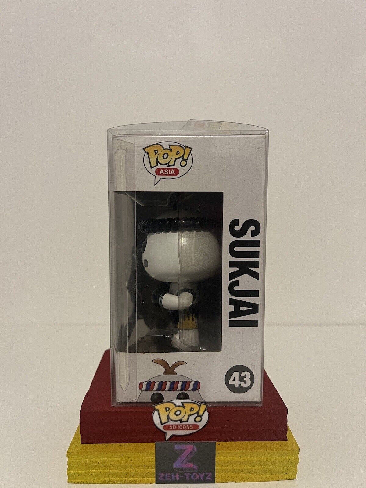 FUNKO POP! Ad Icons Amazing Thailand Sukjai Boxing #43 Rare Grail