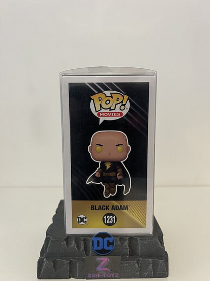 FUNKO POP! VINYL - DC - BLACK ADAM #1231 - GLOW IN THE DARK