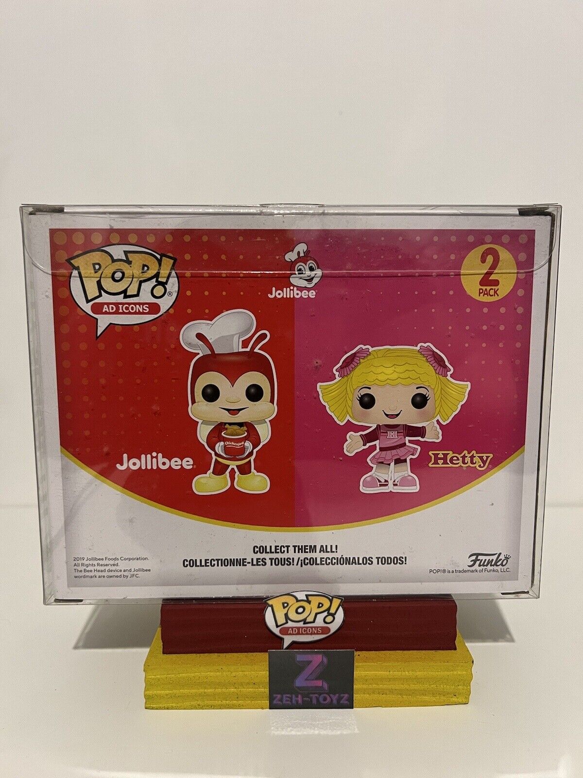 FUNKO POP! Ad Icons Jollibee & Hetty Spaghetti #2 Pack