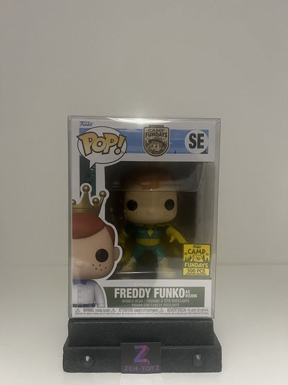 FUNKO POP! Marvel Studios Grail Camp Fundays Freddy Funko As Vision #SE 500pcs