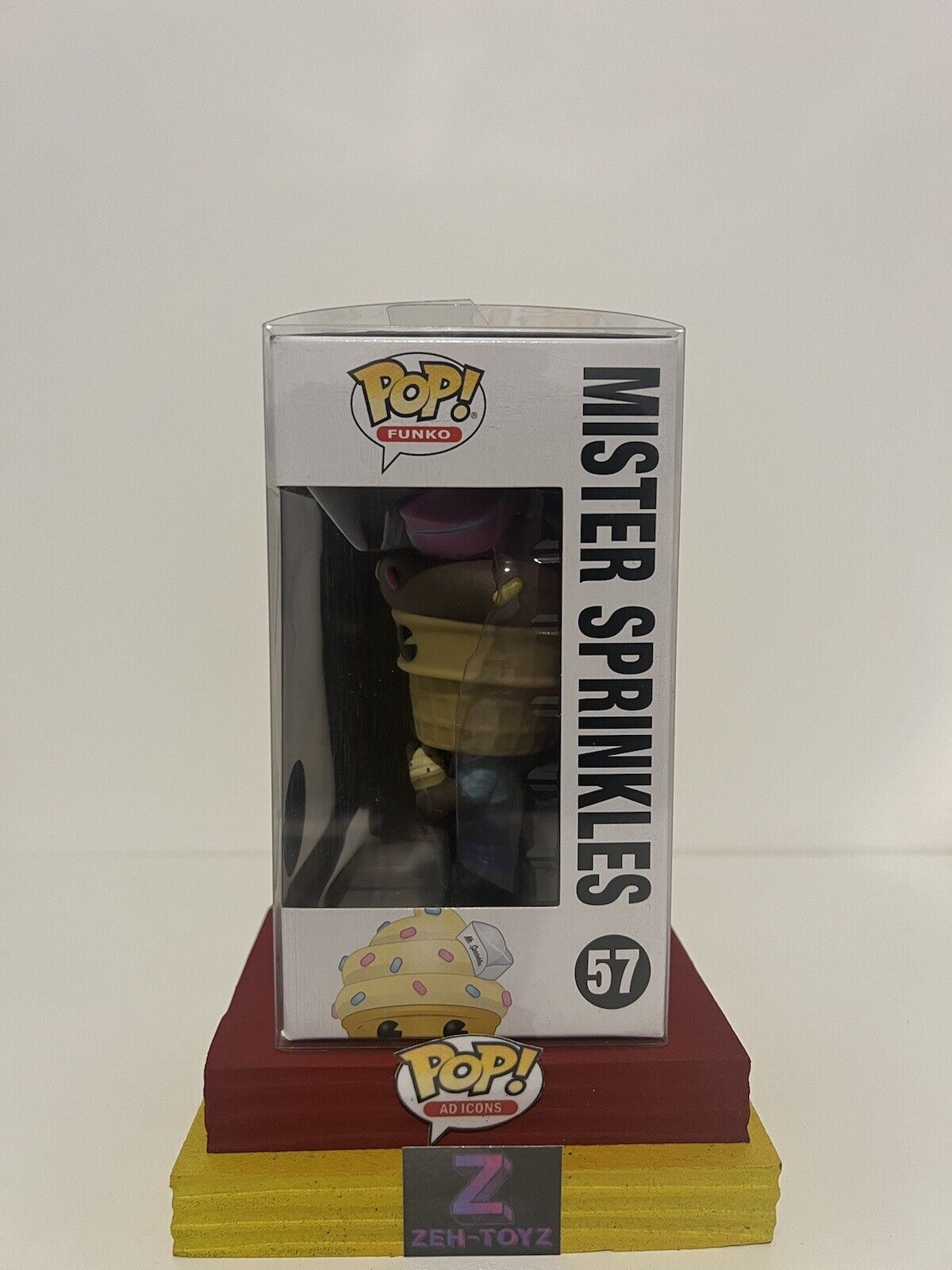 FUNKO POP! Funko Food Mister Sprinkles Chocolate #57 Exclusive