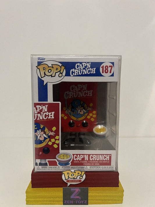 FUNKO POP Ad Icons Cap'n Crunch Cereal Cap'n Crunch #187