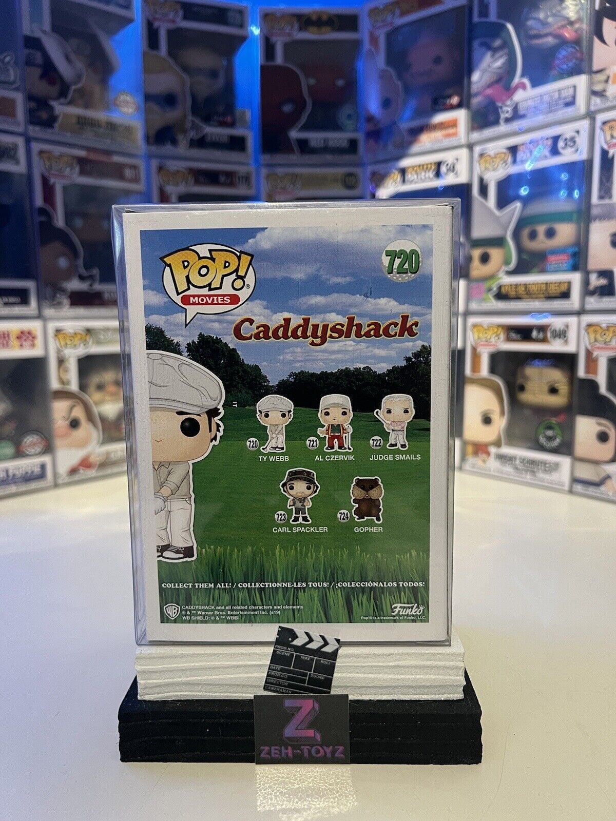 FUNKO POP! Golf Movies Caddyshack Ty Webb #720 Chase