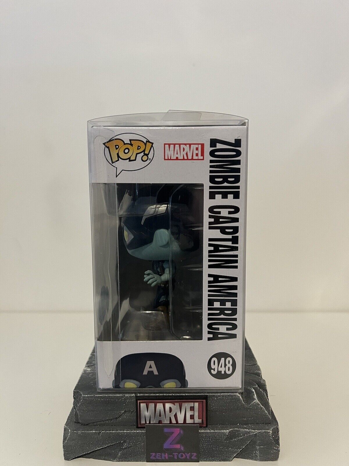 FUNKO POP! VINYL - MARVEL - ZOMBIE CAPTAIN AMERICA #948 - FUNKO EXCLUSIVE