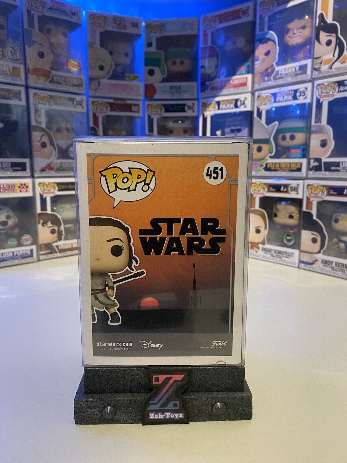 FUNKO POP! Movies Star Wars Rey (Jakku) #451 2021 Summer Convention