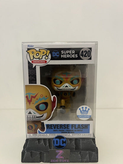 FUNKO POP! VINYL - DC SUPERHEROES - REVERSE FLASH #420 - ZT: 1552