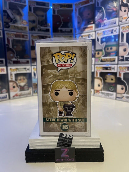 FUNKO POP! VINYL - AUSTRALIA ZOO - STEVE IRWIN WITH SUI #1105