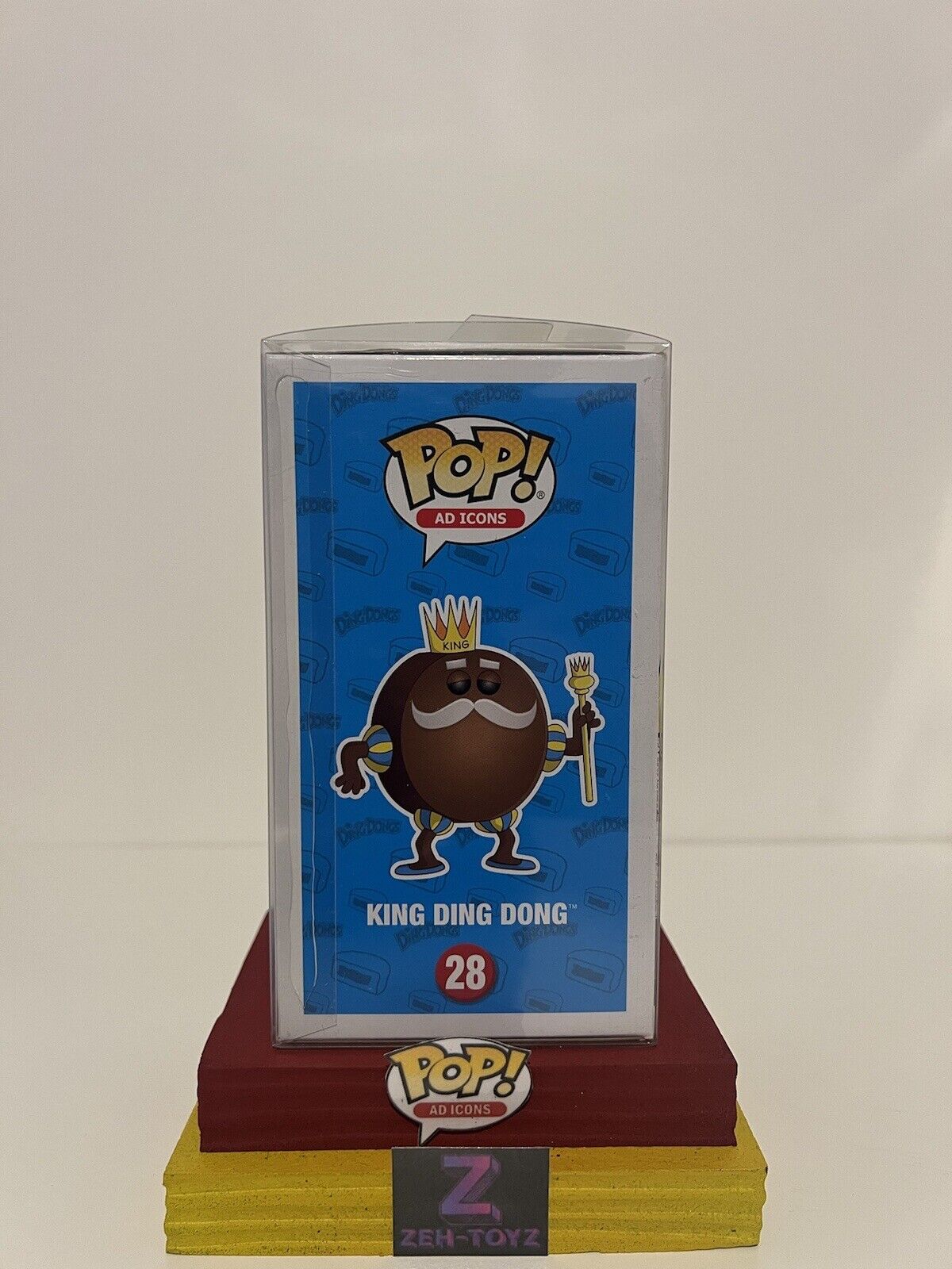 FUNKO POP! Ad Icons Hostess Ding Dongs King Ding Dong #28 Funko Shop Exclusive