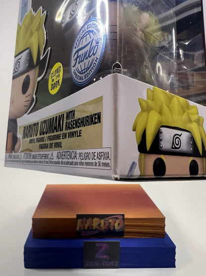 FUNKO POP! Anime Naruto Uzumaki With Rasenshuriken #1318 Glow In The Dark