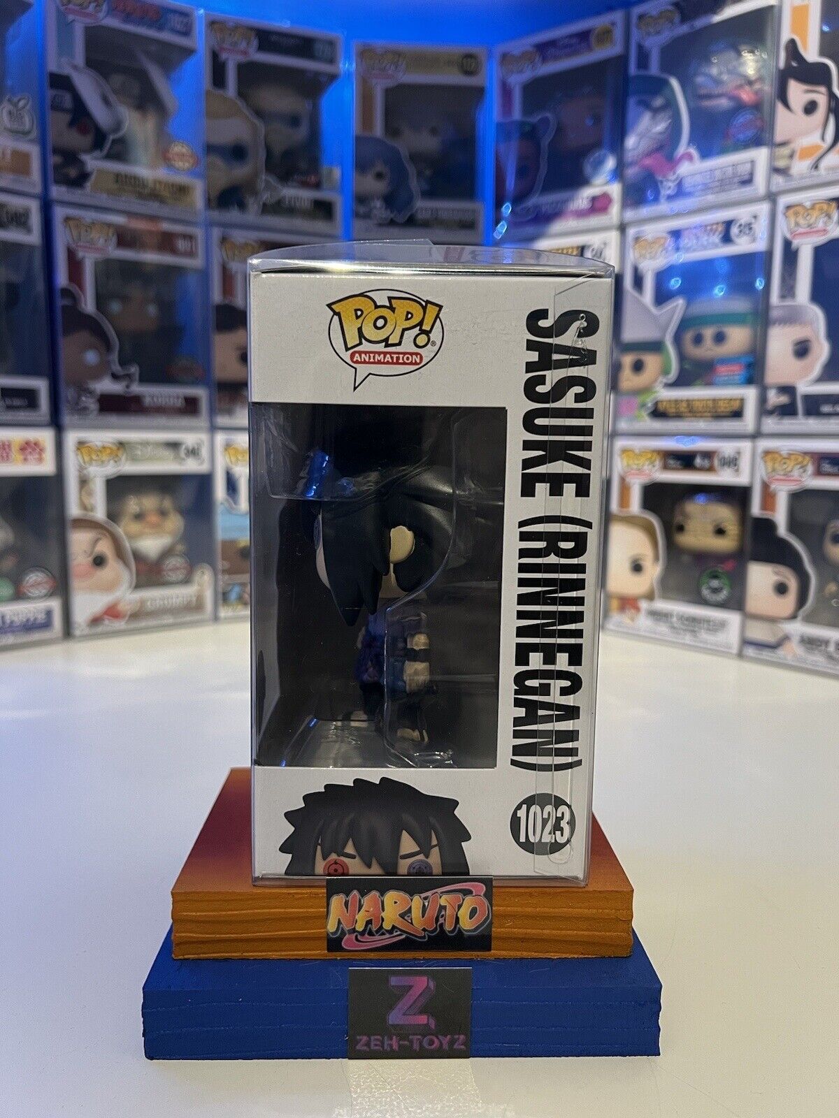 FUNKO POP! VINYL - NARUTO SHIPPUDEN - SASUKE (RINNEGAN) #1023 (BOX DAMAGE)