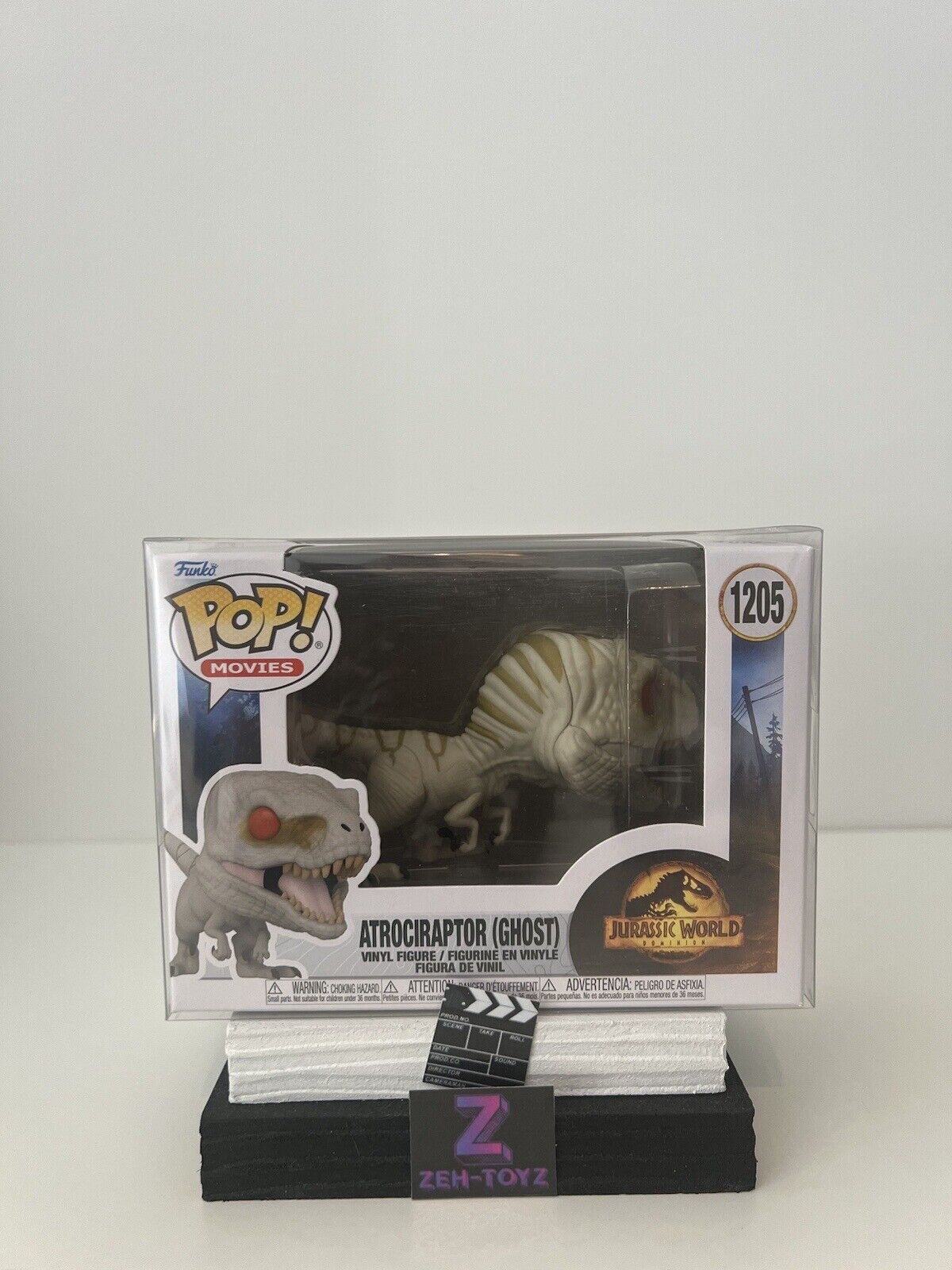 FUNKO POP! Movies Jurassic World Atrociraptor (Ghost) #1205