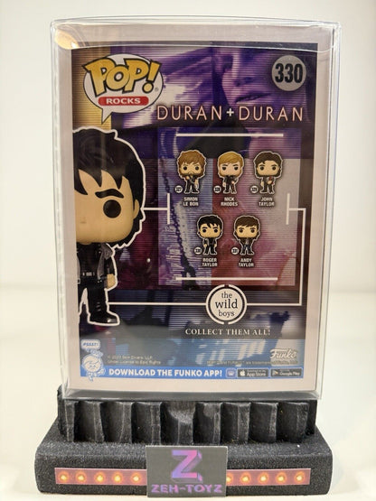 FUNKO POP! Music Pop! Rocks Duran Duran Roger Taylor #330