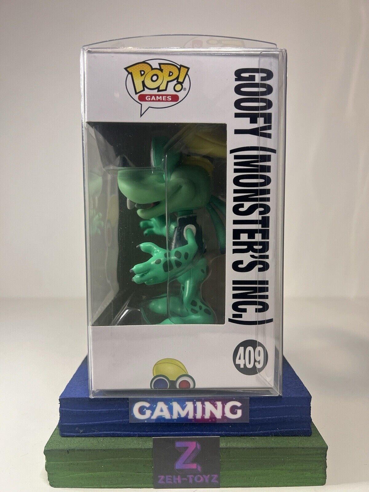 FUNKO POP! Games Disney Kingdom Hearts Goofy (Monsters Inc) #409