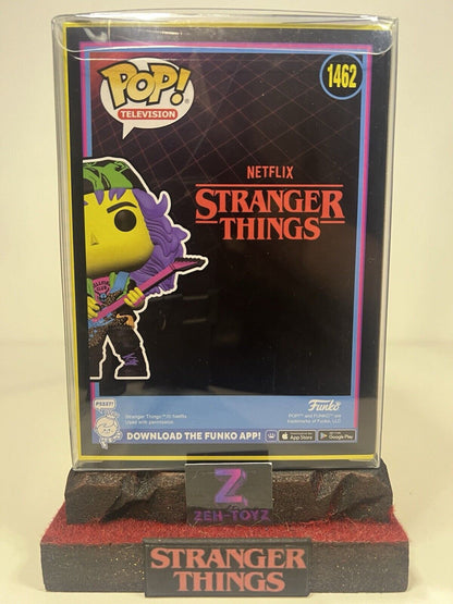 FUNKO POP! Television TV Stranger Things Eddie With Guitar #1462 Blacklight