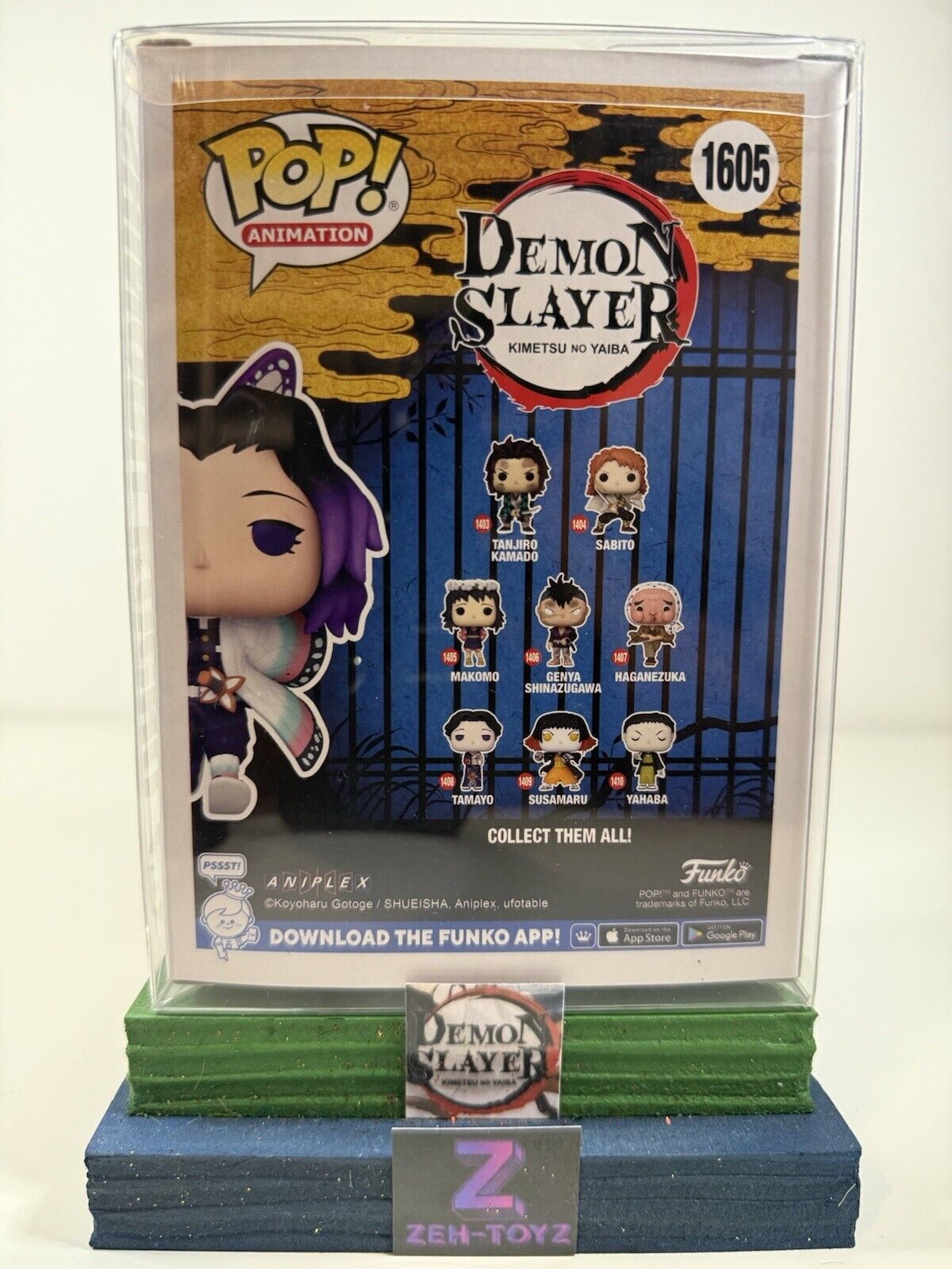 FUNKO POP! Anime Animation Demon Slayer Shinobu Kocho #1605 Summer Convention