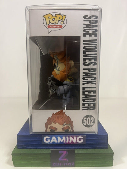 FUNKO POP! Games Warhammer 40,000 Space Wolves Pack Leader #502