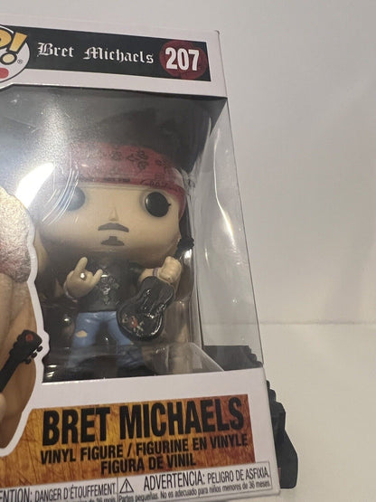 FUNKO POP! POP Rocks Music Bret Michaels #207