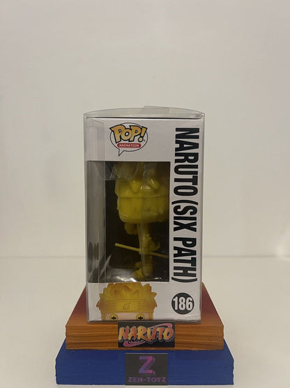 FUNKO POP! VINYL - NARUTO SHIPPUDEN - NARUTO (SIX PATH) #186 - GLOW IN THE DARK